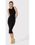 Simple Rochie 40592 Viscoza Negru - Pled.ro