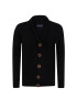 Sir Raymond Tailor Cardigan cu guler-sal - Pled.ro