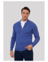 Sir Raymond Tailor Cardigan striat cu fermoar - Pled.ro