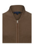 Sir Raymond Tailor Cardigan striat cu fermoar - Pled.ro