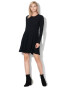 Sisley Rochie evazata cu aspect striat - Pled.ro