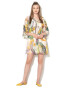 Sisley Rochie mini cu model floral si aspect transparent - Pled.ro