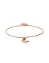 Skagen Bratara ajustabila de otel inoxidabil decorata cu Mother of Pearl Auriu rose - Pled.ro