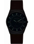 Skagen Ceas barbati Titan/Piele 5 ATM Maro/Albastru - Pled.ro