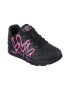 Skechers Pantofi sport de piele ecologica cu imprimeu contrastant Uno Dripping - Pled.ro