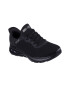 Skechers Pantofi sport slip-on cu insertii de piele ecologia BOBS - Pled.ro