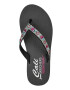 Skechers Papuci flip-flop cu strasuri Meditation - Pled.ro