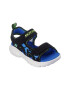 Skechers Sandale cu inchidere velcro si detalii logo - Pled.ro