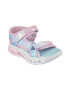 Skechers Sandale cu velcro Flutter Hearts - Pled.ro