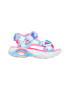 Skechers Sandale cu velcro si imprimeu cu nori Rainbow Racer - Pled.ro