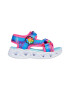 Skechers Sandale cu velcro si LED-uri pe talpa Heart Lights - Pled.ro