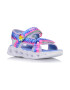 Skechers Sandale cu velcro si LED-uri pe talpa Heart Lights - Pled.ro