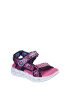 Skechers Sandale cu velcro si lumini LED S Lights Heart - Pled.ro