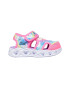 Skechers Sandale cu velcro si model colorblock Hearts Lights - Pled.ro