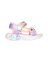 Skechers Sandale cu velcro si model colorblock Unicorn Dream - Pled.ro