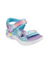 Skechers Sandale cu velcro si model colorblock Unicorn Dreams - Pled.ro