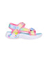 Skechers Sandale cu velcro si model colorblock Unicorn Dreams - Pled.ro