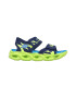 Skechers Sandale din material textil cu velcro Thermo-Splash Heat-Flo - Pled.ro