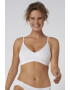 Sloggi Bustiera fara cusaturi BODY ADAPT Bralette Alb - Pled.ro