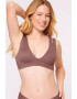 Sloggi Bustiera invisibila ZERO Feel Flow Bralette Maro - Pled.ro