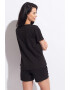 Sofiaman Tricou de casa cu decolteu in V Cool Flax - Pled.ro