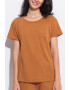 Sofiaman Tricou de casa din amestec de in Cool Flax - Pled.ro