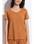 Sofiaman Tricou de casa din amestec de in Cool Flax - Pled.ro