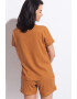 Sofiaman Tricou de casa din amestec de in Cool Flax - Pled.ro