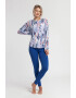 Soft & Seven BY SOFIAMAN Pijama cu imprimeu abstract - Pled.ro