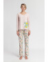 Soft & Seven BY SOFIAMAN Pijama cu imprimeu floral - Pled.ro