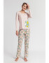 Soft & Seven BY SOFIAMAN Pijama cu imprimeu floral - Pled.ro