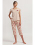 Soft & Seven BY SOFIAMAN Pijama cu imprimeu grafic Josie - Pled.ro