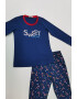 Soft & Seven BY SOFIAMAN Pijama de bumbac cu imprimeu - Pled.ro