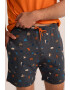 Soft & Seven BY SOFIAMAN Pijama de bumbac cu pantaloni scurti Leon - Pled.ro