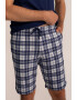 Soft & Seven BY SOFIAMAN Pijama de bumbac cu pantaloni scurti Logan - Pled.ro