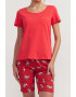 Soft & Seven BY SOFIAMAN Pijama de bumbac Keisey - Pled.ro