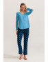 Soft & Seven BY SOFIAMAN Pijama din bumbac Liana - Pled.ro