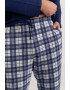 Soft & Seven BY SOFIAMAN Pijama lunga de bumbac Logan - Pled.ro