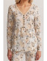 Soft & Seven BY SOFIAMAN Pijama lunga de bumbac Lora - Pled.ro