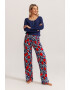 Soft & Seven BY SOFIAMAN Pijama lunga din amestec de bambus Lia - Pled.ro