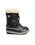 Sorel Pantofi sport dama 201581223 Sintetic/Piele ecologica Negru - Pled.ro