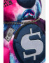 Sprayground Rucsac unisex cu model ursulet si imprimeu tie-dye in carouri - Pled.ro