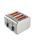 Star-Light Prajitor de paine 1600 W 4 felii Grad de rumenire ajustabil 7 trepte Functie dezghetare Inox - Pled.ro