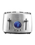 Star-Light Prajitor de paine 1600 W 4 felii grad de rumenire ajustabil 9 trepte functie dezghetare inox - Pled.ro