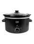 Star-Light Slow cooker 3.5l 180W Vas ceramica detasabil Functie de pastrare la cald Negru - Pled.ro