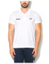 Starter Tricou polo alb Falcon - Pled.ro