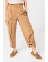 Stefanel Pantaloni crop cargo din amestec de lana - Pled.ro