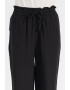 Stefanel Pantaloni crop conici cu snur - Pled.ro