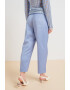 Stefanel Pantaloni crop cu croiala ampla - Pled.ro