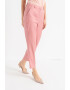 Stefanel Pantaloni crop din amestec de in - Pled.ro